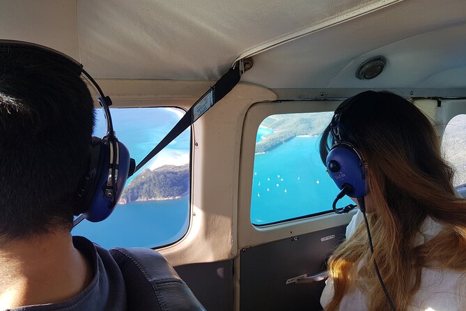 1-Hour Whitsunday Islands and Heart Reef Scenic Flight - The 60-minute route across the islands and reef