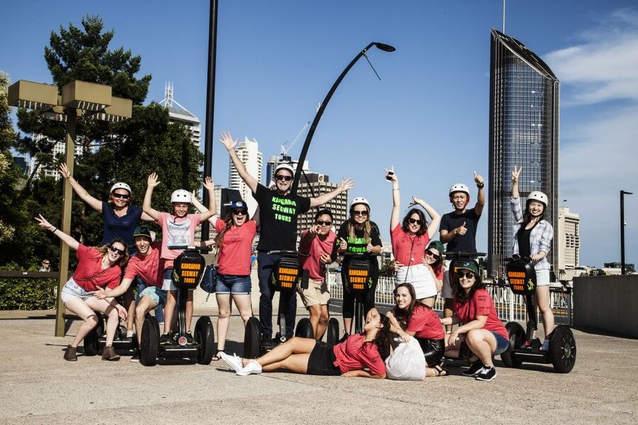 2 hour Brisbane Segway Afternoon & Sunset Thrill Tour - Crossing Goodwill Bridge to the City Botanic Gardens