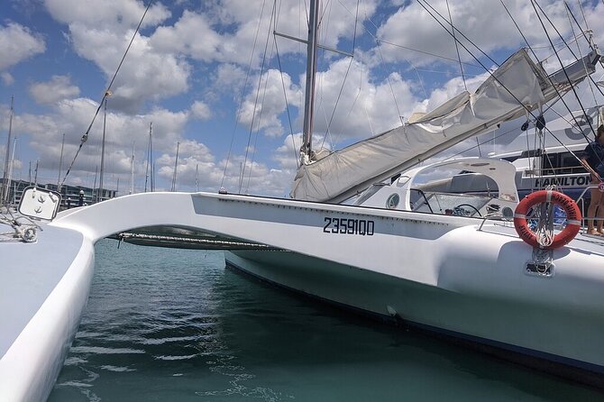 2-Night Whitsunday Islands Sailing Adventure on Trimaran Avatar - The crew shapes the whole voyage