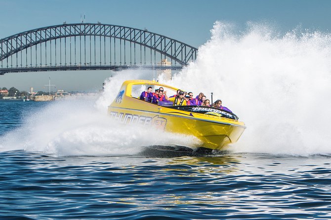 30-Minute Sydney Harbour Jet Boat Ride on Thunder Twist - Across Sydney Harbour toward Taronga Zoo and Rose Bay
