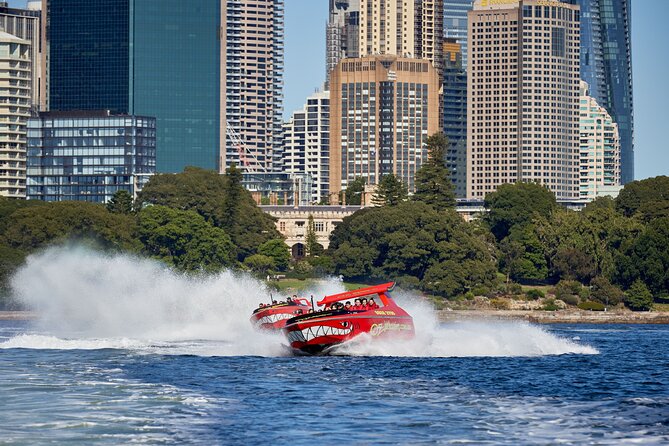 30-Minute Sydney Harbour Jet Boat Thrill Ride - The water factor: prepare to be soaked