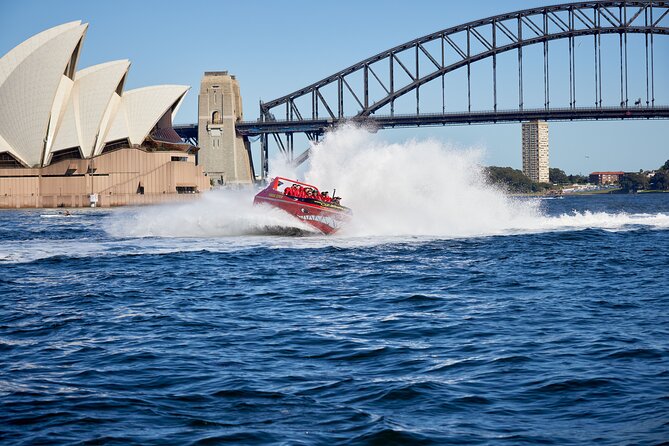 30-Minute Sydney Harbour Jet Boat Thrill Ride - Circular Quay, Opera House, and Harbour Bridge
