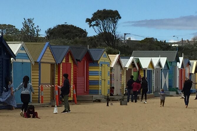 4 Hour Private Tour of Melbourne's Iconic Highlights with Guide - Brighton’s bathing boxes and Port Phillip Bay