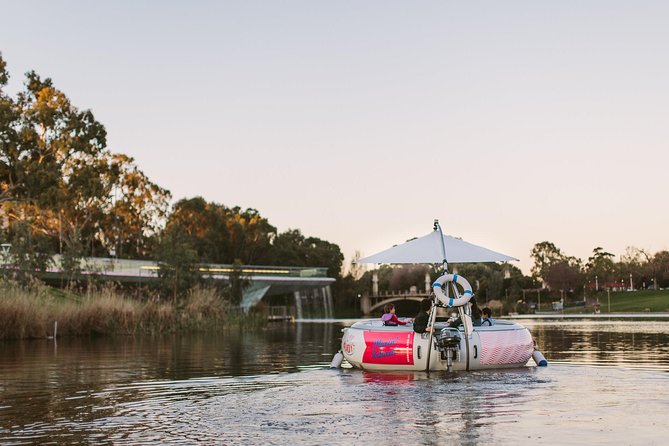 Adelaide 2-Hour BBQ Boat Hire for 3-6 People - Starting at Pinky Flat beside the Torrens