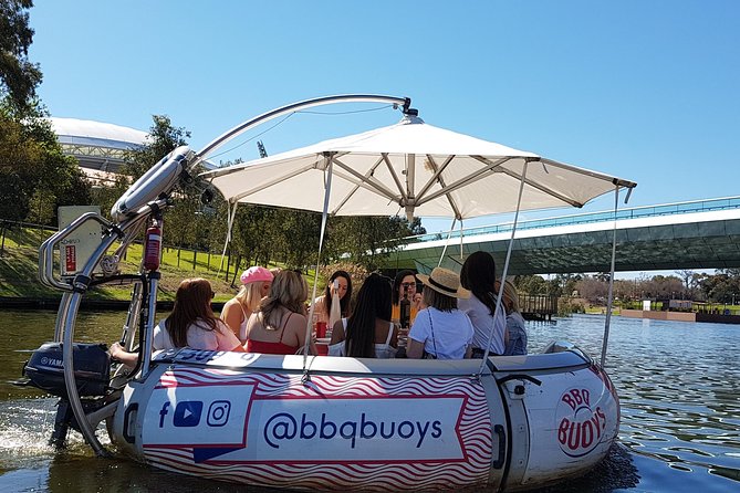 Adelaide 2-Hour BBQ Boat Hire for 7-10 People - Leaving Pinky Flat and getting settled