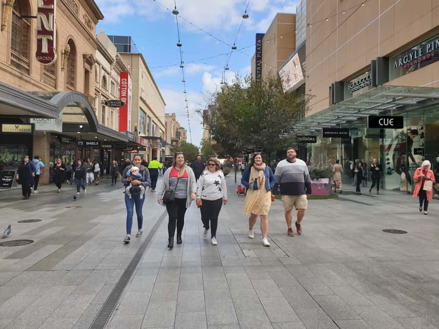 Adelaide: City Walking Tour with Guide - Rundle Mall, Adelaide’s pedestrian spine