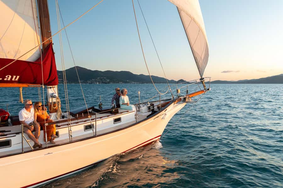 Airlie: Adults Only Sunset Sail with Aperol Spritz/Antipasto - The first drink and the shared antipasto plate