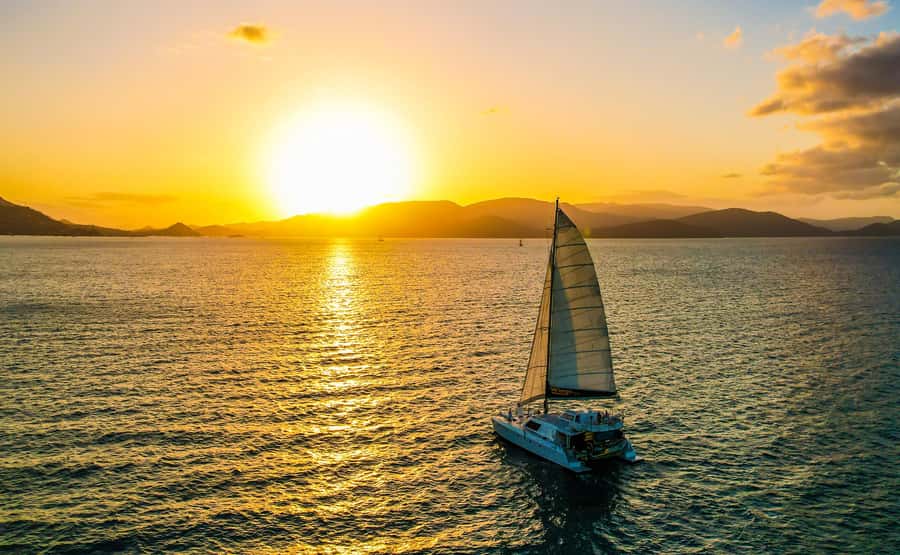 Airlie Beach: BYOB Sunset Sail in Style Catamaran Cruise - Key points at a glance