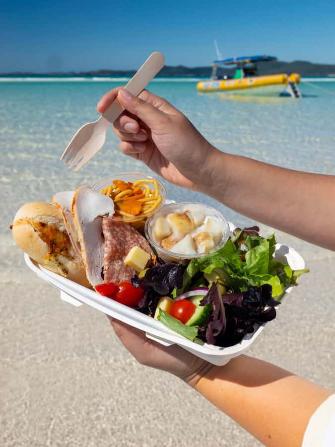 Airlie Beach: Fly Raft Package w Scenic Flight & Snorkeling - Lunch, beach time, and the return ride