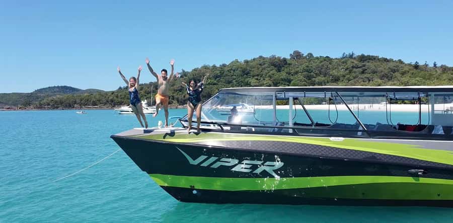 Airlie Beach: Great Barrier Reef & Whitehaven Beach Tour - Snorkeling the outer reef from the boat