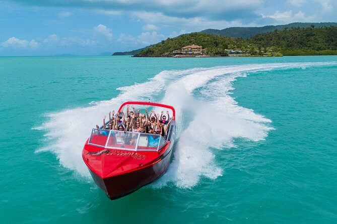 Airlie Beach Jet Boat Thrill Ride - Meeting the boat at Coral Sea Marina