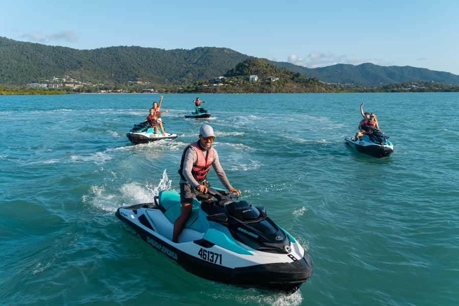 Airlie Beach: Jet Ski Safari Hour of Power and Marine Life - Photo stops and the view from the water