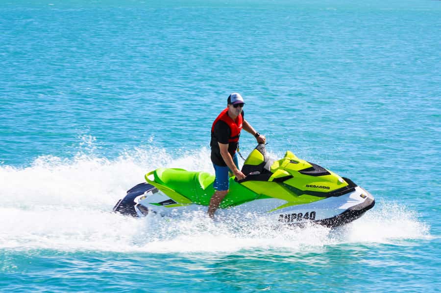 Airlie Beach: Jet Ski Safari Hour of Power and Marine Life - One jet ski, two passengers, and the practical rules