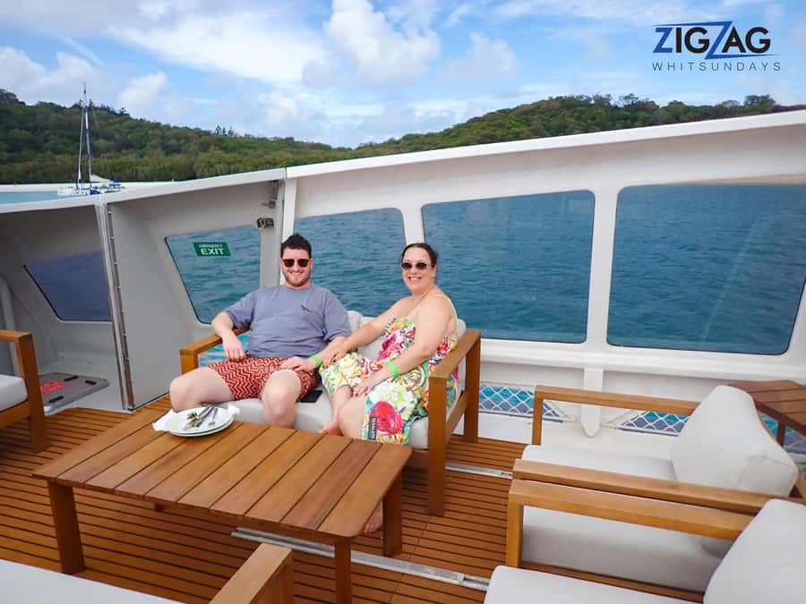 Airlie Beach: Whitehaven Beach Day Tour with Snorkel Option - Lunch, snacks, and dietary needs onboard