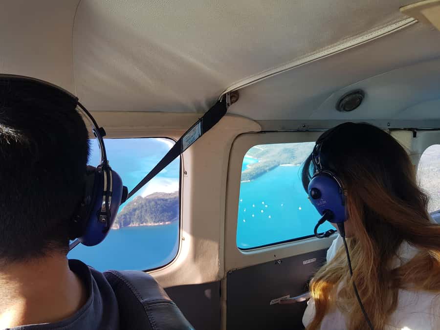 Airlie Beach: Whitsunday Islands & Heart Reef Scenic Flight - The transfer from Airlie Beach to the airport