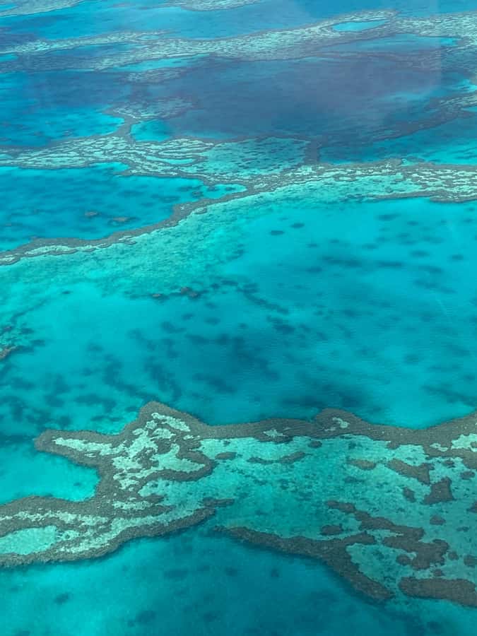 Airlie Beach: Whitsundays & Great Barrier Reef Scenic Flight - Hill Inlet’s blue and green swirls