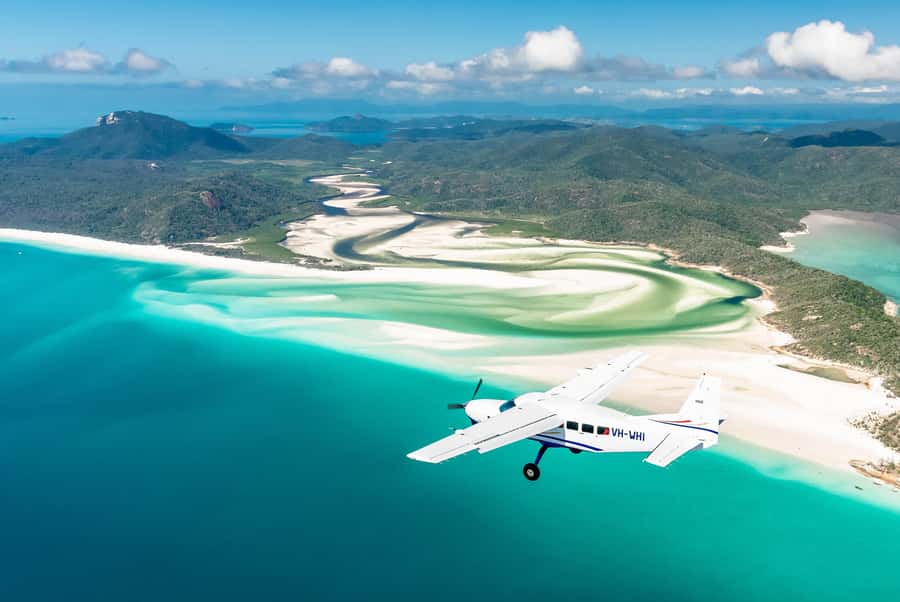 Airlie Beach: Whitsundays & Heart Reef Scenic Flight - What you see over the 74 Whitsunday Islands