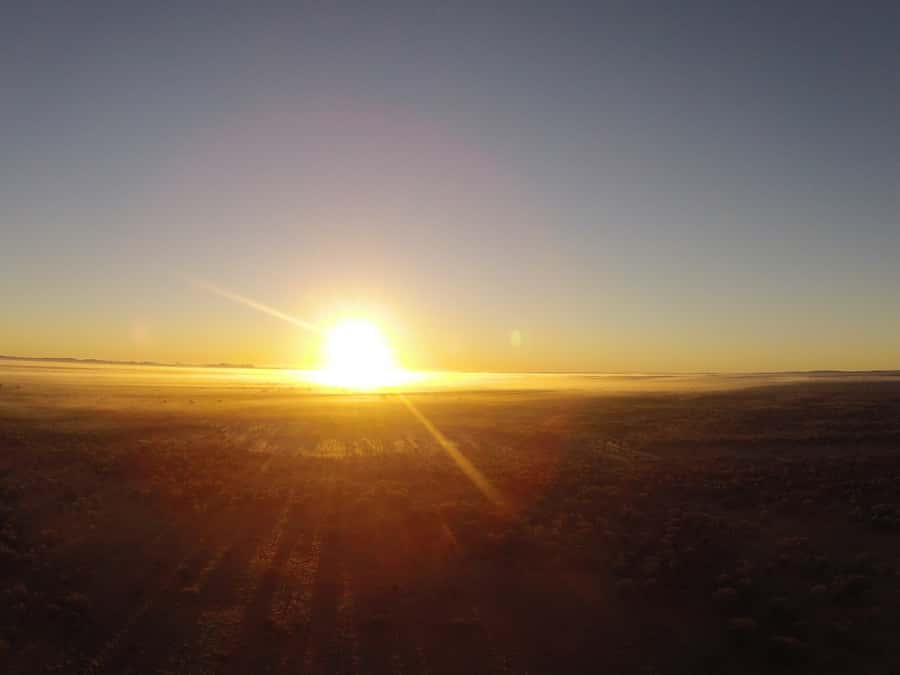 Alice Springs: Early Morning Hot Air Balloon Flight - Sunrise timing is beautiful, but not exact