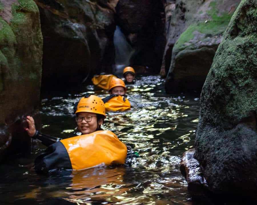 Blue Mountains: Abseiling and Canyoning Experience - Lunch before the wet work