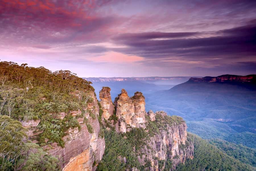 Blue Mountains Sunset Waterfalls Wildlife Tour From Sydney - Wentworth Falls is the main walking event