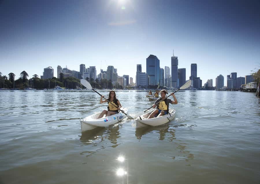 Brisbane: 2-Hour Kayak Hire on Brisbane River - Setting Out From Kangaroo Point