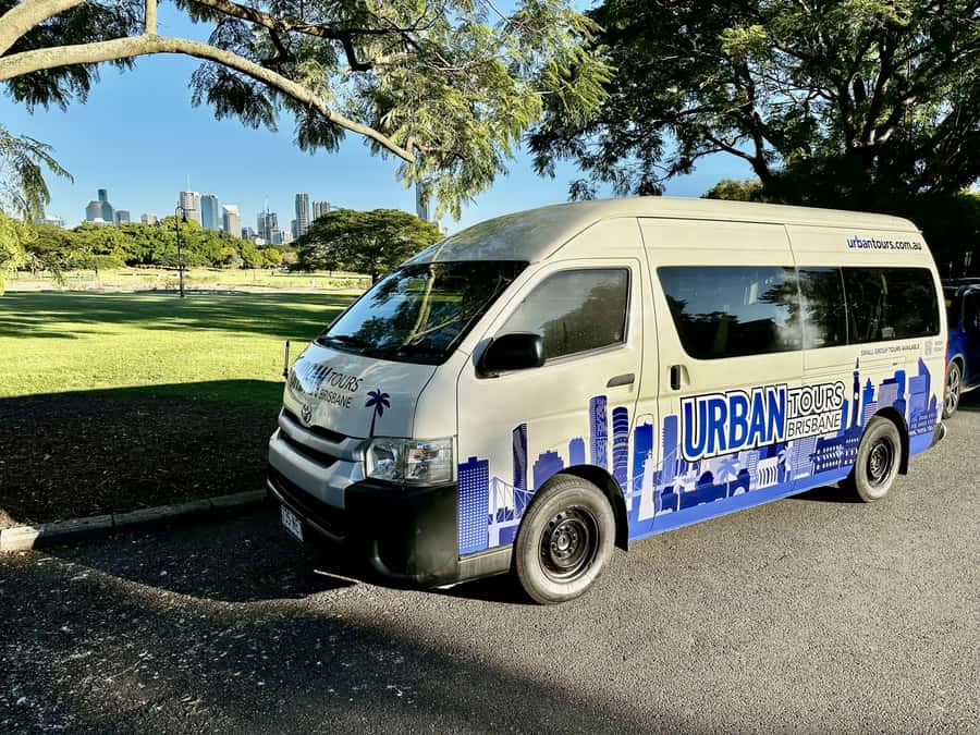 Brisbane Bus Tour: City highlights | Small group | Snack - Mount Coot-tha gives you Brisbane’s broadest view