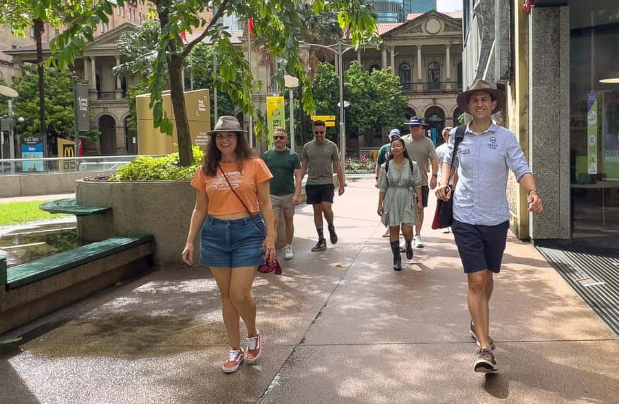 Brisbane City Walking Tour | Small group | 100 minutes - Pace, steps, weather, and access
