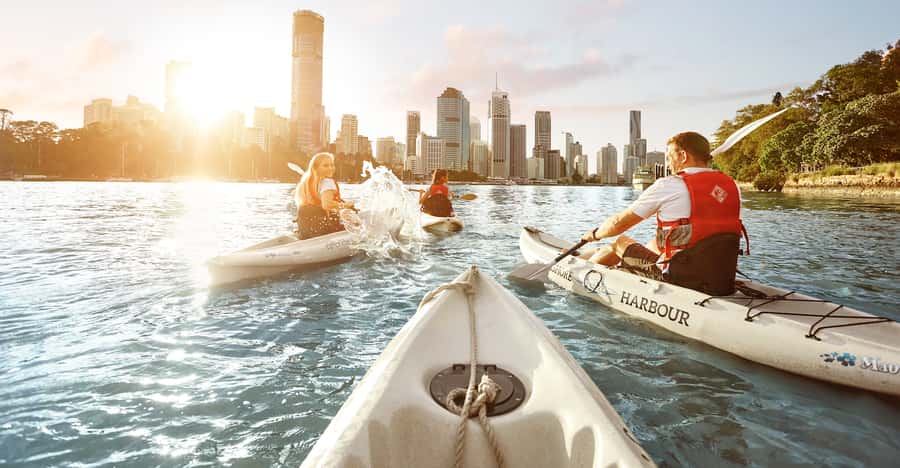 Brisbane: Guided River Kayak Tour - Your own kayak, with the guide leading the way
