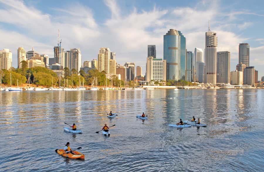 Brisbane: Guided River Kayak Tour - The safety briefing makes the first paddle easier