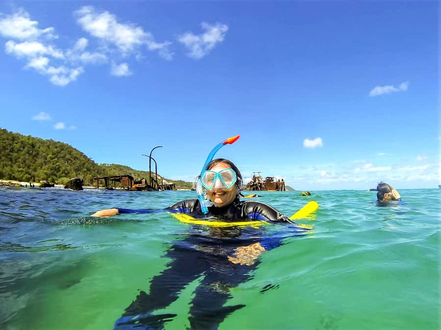 Brisbane: Moreton Island Return Ferry & Adventure Day Pass - Arriving at Tangalooma Island Resort