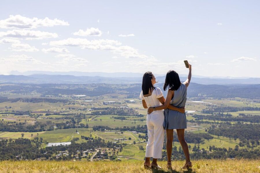 Brisbane: Tamborine Mountain Local Winery Tour with Lunch - Witches Falls brings cheese and a slower pace