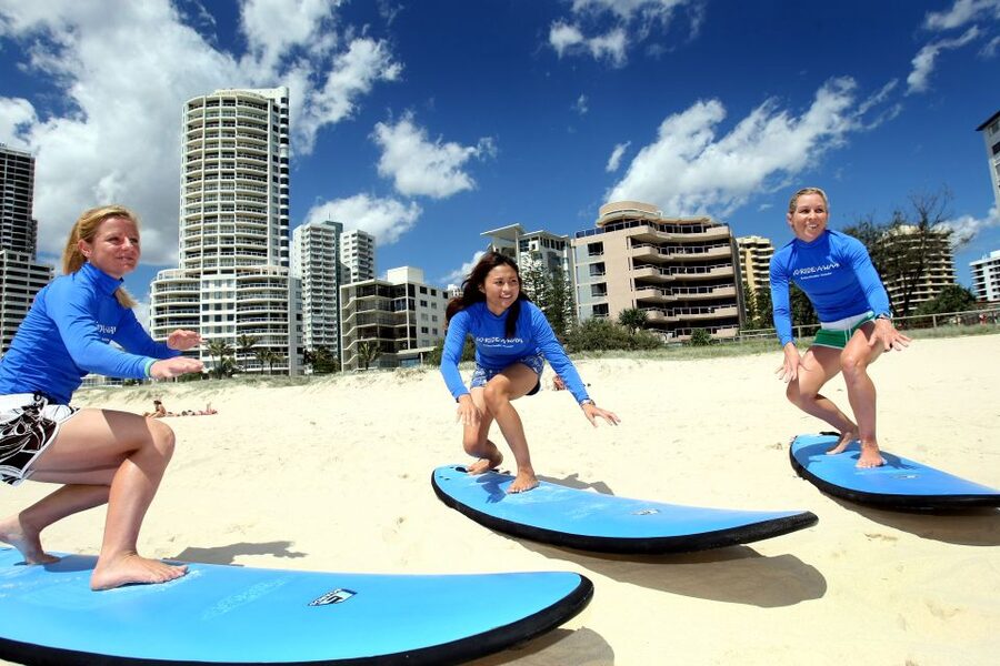 Broadbeach: 2 Hour Surf Experience on the Gold Coast - What happens when the weather turns rough