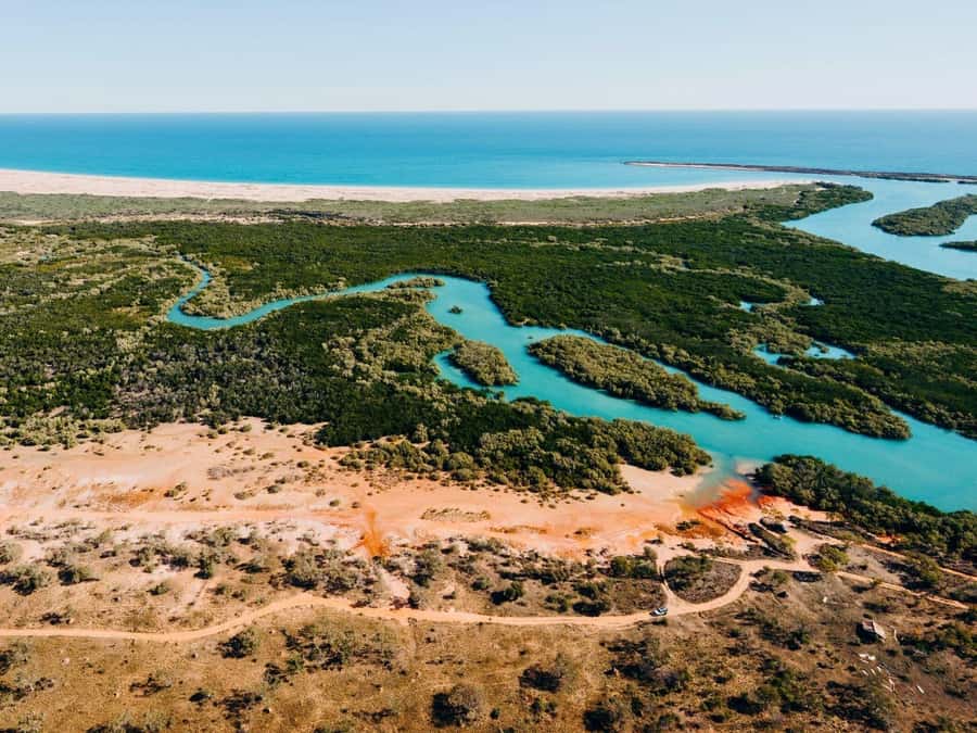 Broome: 30-Minute Scenic Helicopter Flight - The flight begins with Cable Beach
