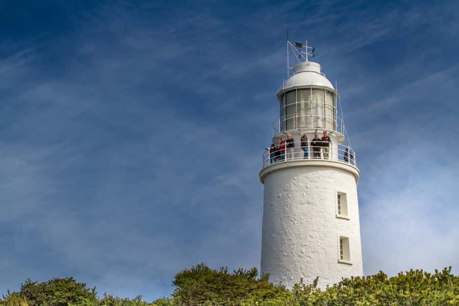 Bruny Island: Cape Bruny Lighthouse Tour - Reaching the prism room