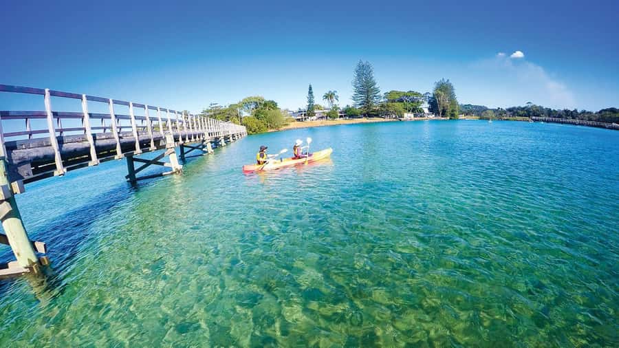 Byron Bay: Brunswick River Scenic Kayak Tour - Getting on the calm Brunswick River