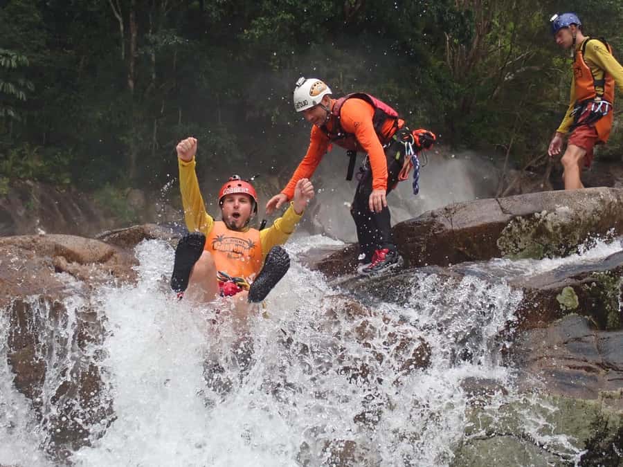Cairns: Behana Gorge Rainforest Canyoning Tour - From Cairns to the rainforest