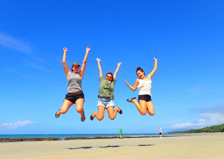 Cairns: Cape Tribulation, Beaches, Crocs & Swimming Day Tour - Cooling off in a rainforest creek