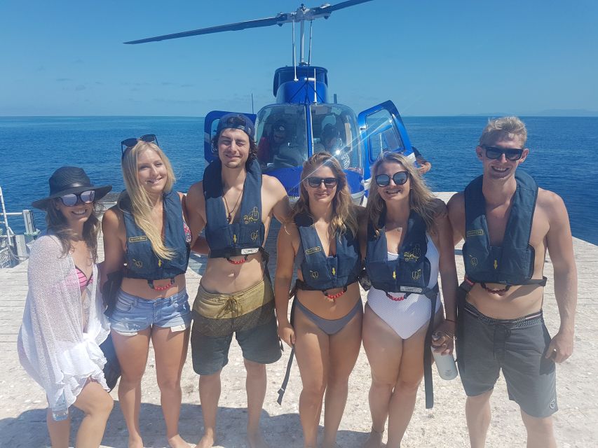 Cairns: Great Barrier Reef Cruise & Scenic Helicopter Flight - The 10-minute helicopter flight over Hastings Reef