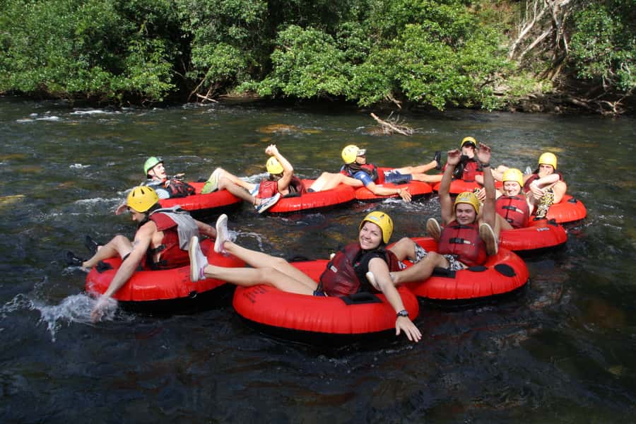 Cairns or Northern Beaches: Rainforest River Tubing - Floating through the Mulgrave rainforest