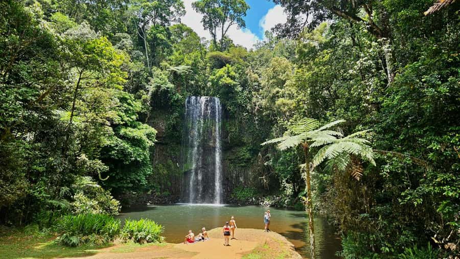 Cairns: Paronella, Lake Barrine & Millaa Millaa Falls Tour - Malanda and the road to Millaa Millaa Falls