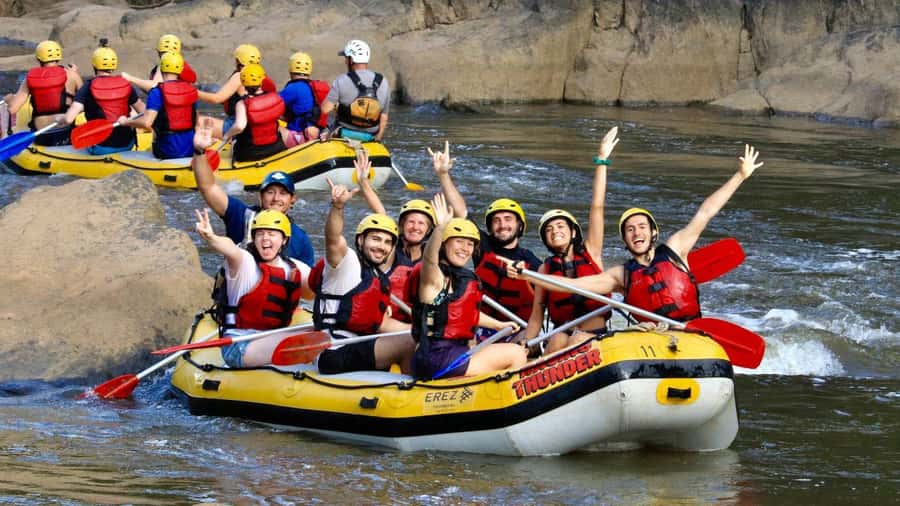 Cairns: Raging Thunder Barron Gorge River Rafting Trip - From Lake Placid to the river edge