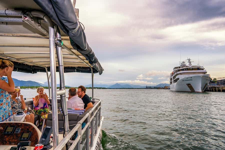 Cairns: Sightseeing River Boat Safari with Soft Drinks - Wildlife watching without a guarantee