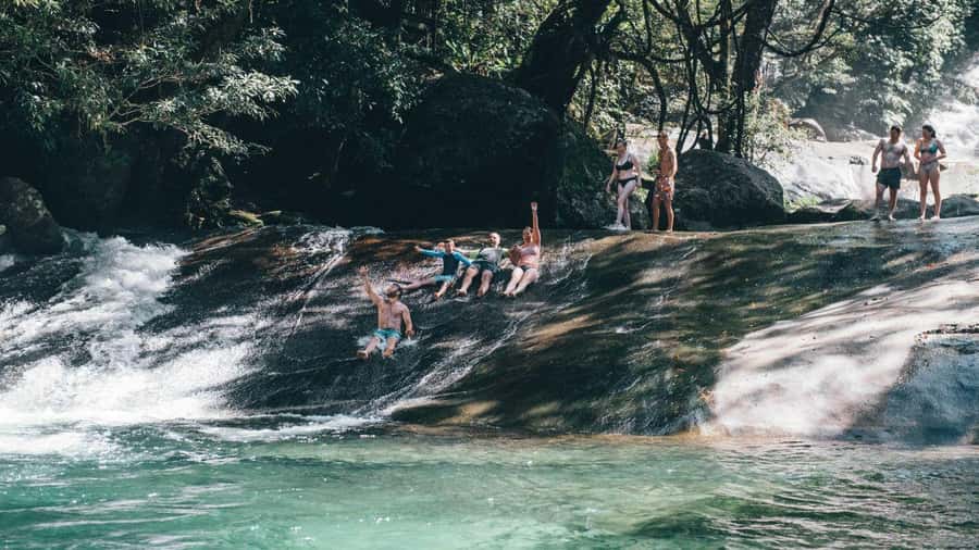 Cairns: Waterfall Tour with Lunch - Josephine Falls brings the fun