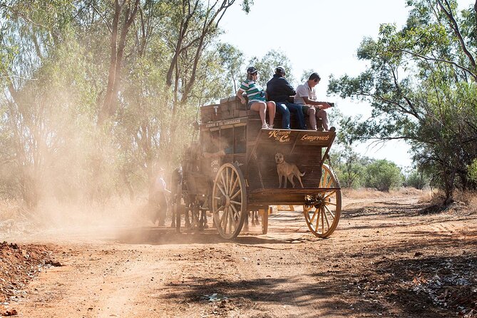 Cobb & Co Stagecoach Experience in Longreach - A classic Australian bush movie in the Station Store