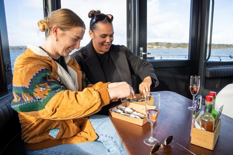 Coffin Bay: Short and Sweet Oyster Farm Tour - Learning about the Native Angasi oyster restoration program