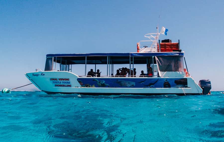 Coral Bay Glass-Bottom Boat Tour - Meeting the boat at 30 Robinson Street