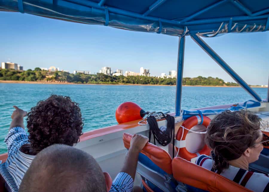 Darwin: 1-Hour Bombing of Darwin Cruise - Cruising Darwin Harbour toward Cullen Bay