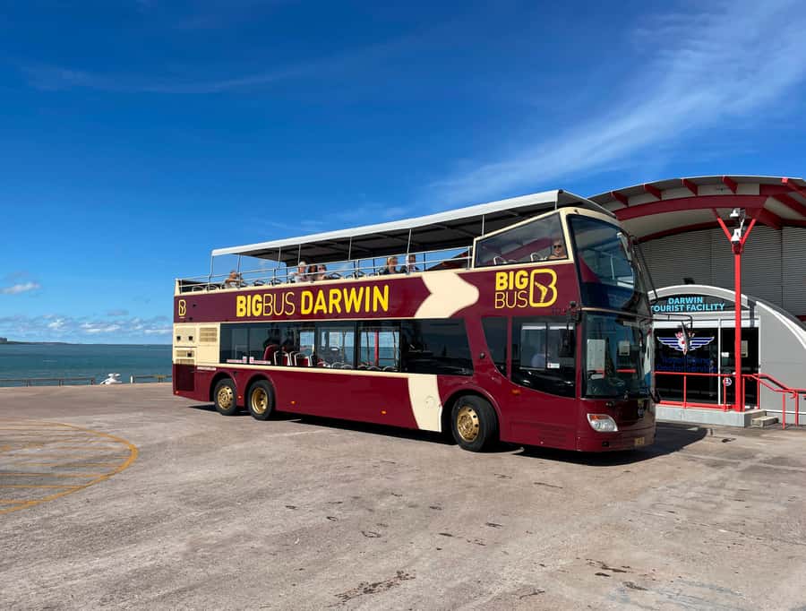 Darwin: Big Bus Open-Top Hop-on Hop-off Tour - Why the bus works well in spread-out Darwin