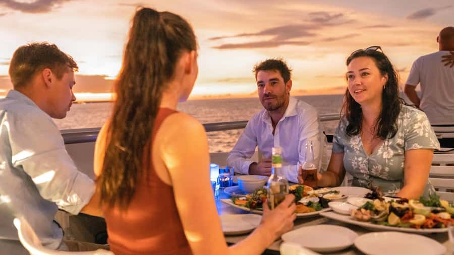 Darwin Harbour: 2-Hour Gaze and Graze Sunset Cruise - Watching Darwin’s sunset from the harbor
