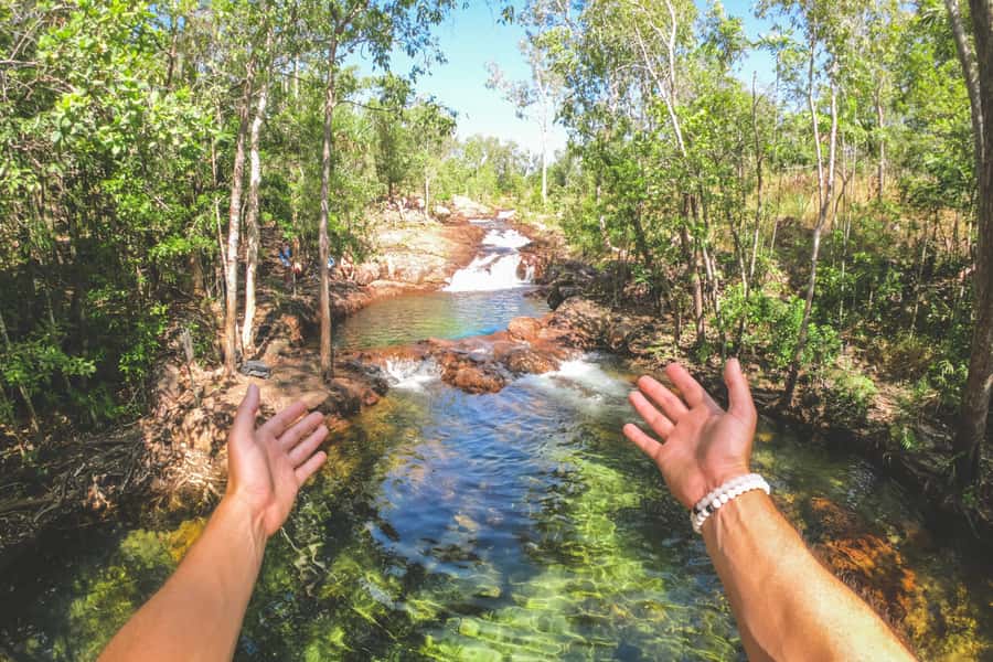Darwin: Litchfield National Park Waterfalls & Wildlife Tour - Wangi Falls finishes the park visit